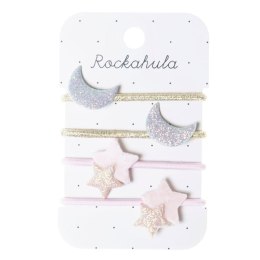 Rockahula Kids gumki do włosów dla dziewczynki 4 szt. Moon & Stars