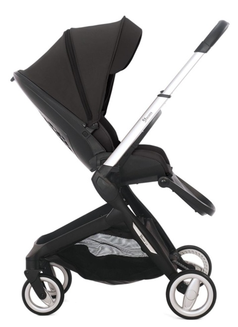 Shom Lit 2w1 głęboko spacerowy wózek dziecięcy do 22 kg - Black