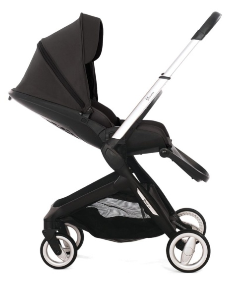 Shom Lit 2w1 głęboko spacerowy wózek dziecięcy do 22 kg - Black