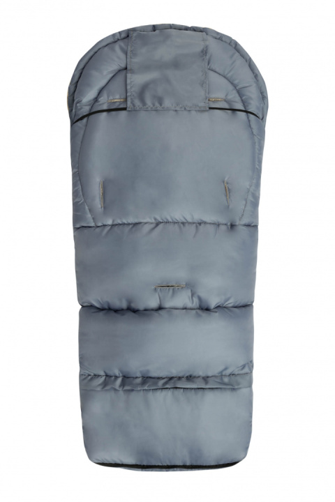 Śpiworek Combi SENSILLO wodoodporny 3w1 Minky - GRAPHITE/BEIGE