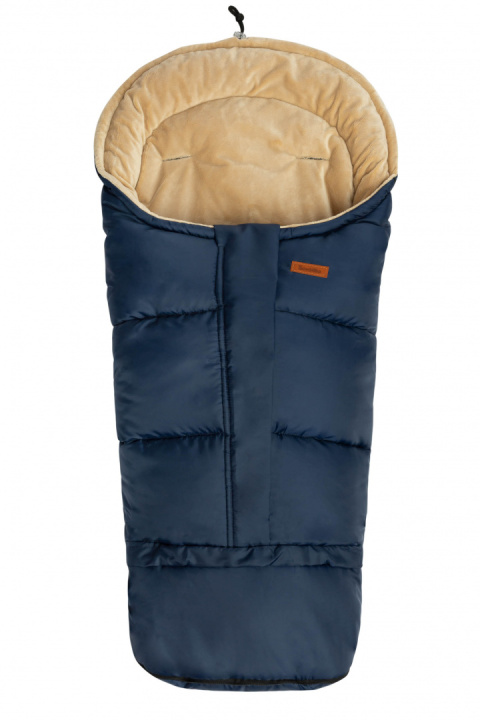 Śpiworek Combi SENSILLO wodoodporny 3w1 Minky - NAVY/BEIGE