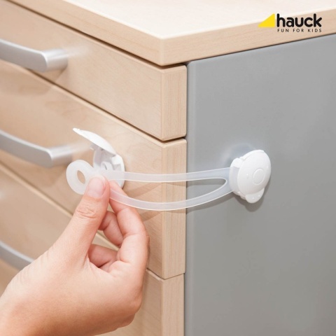 BLOKADA DO SZUFLAD I SZAFEK HAUCK CLOSE ME 3 - 2 SZT.