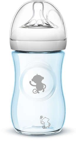 Butelka Philips Avent Natural Deco 260ml SCF621/17 MAŁPKI