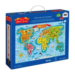 CzuCzu Puzzle Mapa świata 300 elementów 7+