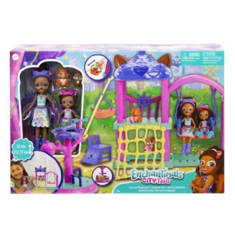 Enchantimals Plac zabaw przyjaciół zestaw laleczki HHC16 p3 MATTEL