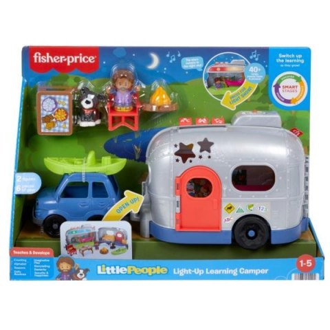 Fisher-Price LP Edukacyjny Kamper Małego Odkrywcy HJN43 p2 MATTEL