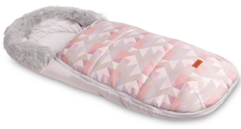 Śpiworek Olaf Sensillo z polarem - Różowa Mozaika