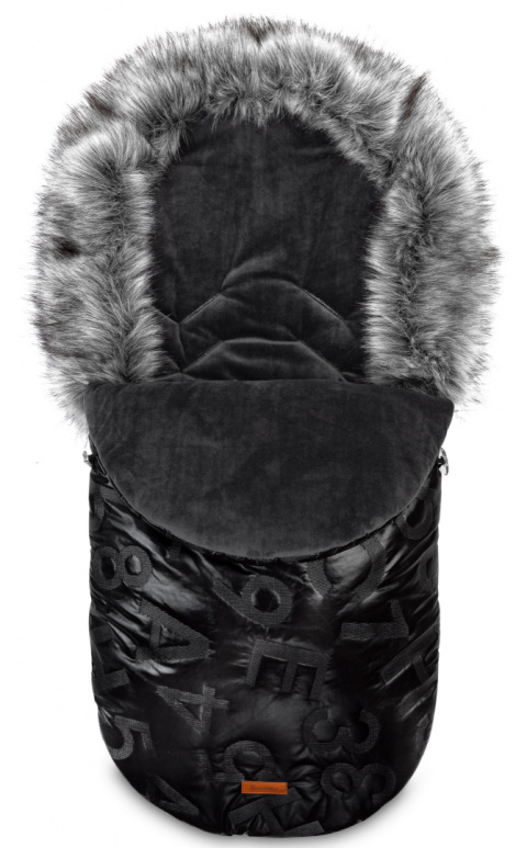 Zimowy Śpiworek Aspen SENSILLO nieprzemakalny 95x45 - Black