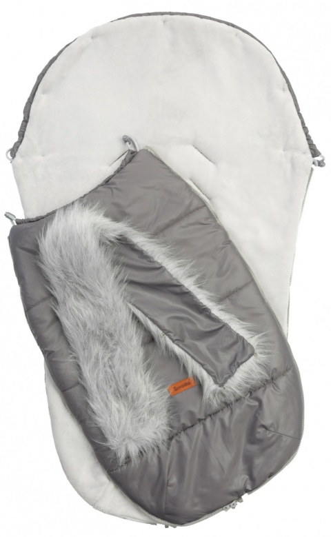 Śpiworek Orso Sensillo wodoodporne poszycie - SZARY PERŁA