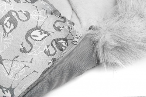 Śpiworek wodoodporny Olaf Sensillo z polarem - FLAMINGI