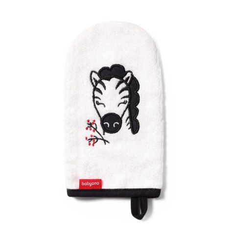 B.O 347/04 Myjka do kąpieli bambusowa biała NATURAL BAMBOO TAKE CARE