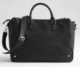 CARLA JOISSY to niezwykła torba dla Mamy o wyglądzie damskiej torebki - Black/Silver