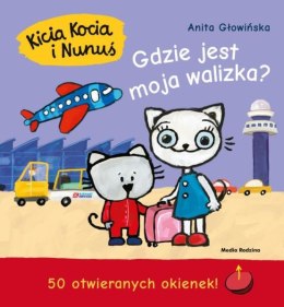 Książeczka Kicia Kocia i Nunuś. Gdzie jest moja walizka?