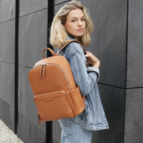 MOON JOISSY Plecak został zaprojektowany by spełniać potrzeby nowoczesnych oraz aktywnych rodziców - Camel