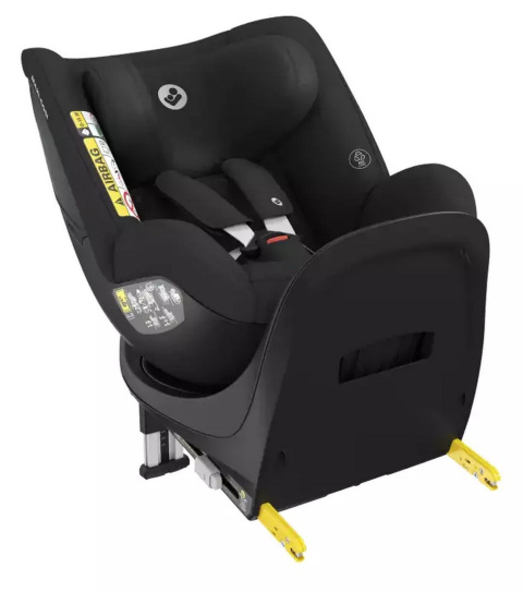 Mica Eco i-Size Maxi-Cosi 0-18 kg 61-105 cm obrotowy 360° fotelik samochodowy - Authentic Black