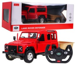 Autko R C Land Rover Defender Czerwony 1 14 RASTAR