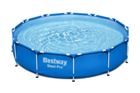 Basen Stelażowy 12FT 366 x 76 cm Steel Pro Pool BESTWAY