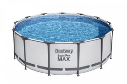 Basen Stelażowy 13 FT 396 x 122 cm Steel Pro Max BESTWAY