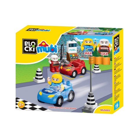 Klocki BLOCKI MUBI - Wielkie Przygody - Wyścig 19 el.