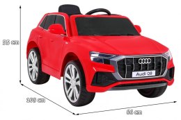 Pojazd Audi Q8 LIFT Czerwony