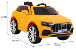 Pojazd Audi Q8 LIFT Żółty