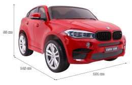 Pojazd BMW X6M 2 os XXL Lakierowany Czerwony