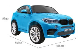 Pojazd BMW X6M 2 os XXL Lakierowany Niebieski