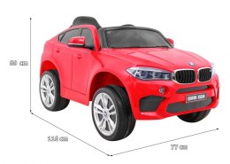 Pojazd BMW X6M Czerwony