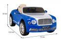 Pojazd Bentley Mulsanne Niebieski