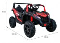 Pojazd Buggy ATV STRONG Racing Czerwony