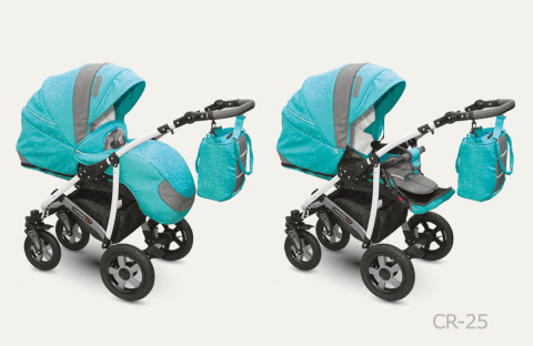 CARMELA ŻAKARD CAMARELO 3w1 - Wózek Wielofunkcyjny