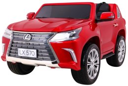 Pojazd Lexus LX570 Lakierowany Czerwony