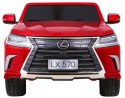 Pojazd Lexus LX570 Lakierowany Czerwony