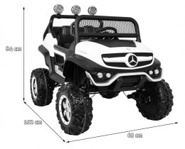 Pojazd Mercedes BENZ UNIMOG Biały