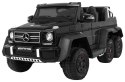 Pojazd Mercedes G63 6x6 Czarny MP4