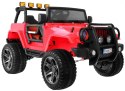 Pojazd Monster Jeep 4x4 Czerwony