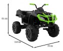 Pojazd Quad XL ATV Czarno-Zielony