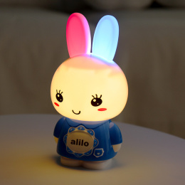 Alilo Króliczek Big Bunny lampka, głośnik, odtwarzacz MP3, dyktafon - różowy