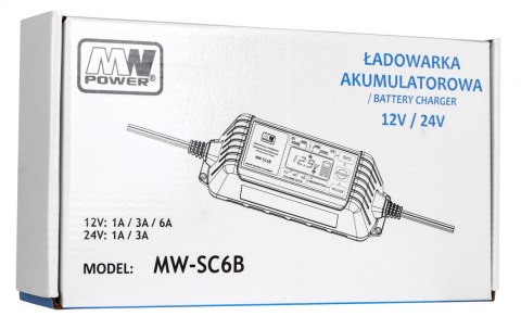 ŁADOWARKA Z WYŚWIETLACZEM LCD 12V I 24V