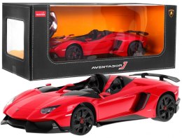 Lamborghini Aventador J czerwony RASTAR model 1:12 Zdalnie sterowane auto + Pilot 2,4 GHz