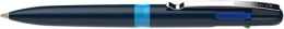 Długopis automatyczny 4 kolorowy TAKE4 Schneider obudowa niebieska p36 cena za 1szt