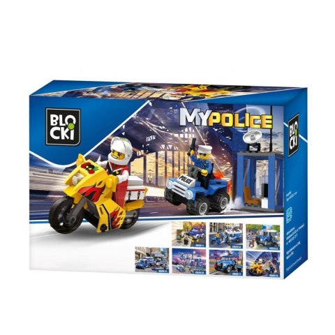 Klocki Blocki MyPolice Radiowóz patrolowy 87 el.