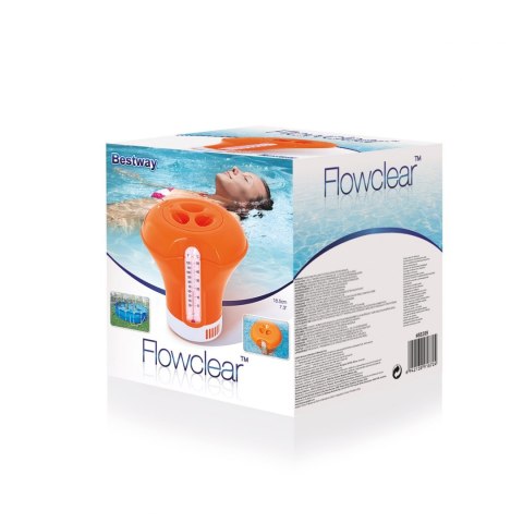 Pływak Dozownik chemii basenowej z Termometrem BESTWAY