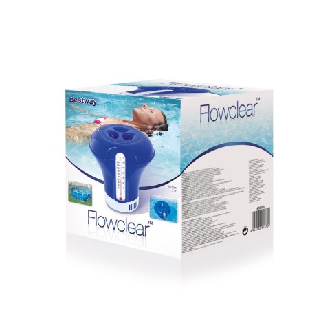 Pływak Dozownik chemii basenowej z Termometrem BESTWAY