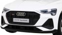 Audi E-Tron Sportback dla dzieci Biały + Pilot + Napęd 4x4 + Wolny Start + Radio MP3 + LED