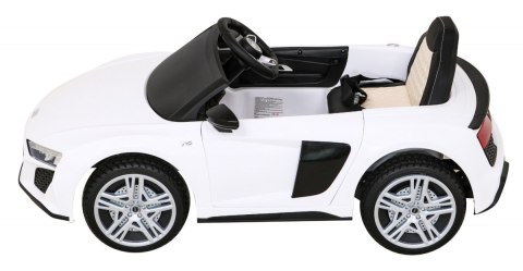 Audi R8 LIFT Samochodzik na akumulator Biały + Pilot