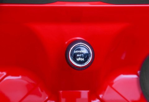 BMW X6M XXL dla 2 dzieci Czerwony SUV + Pilot + Ekoskóra