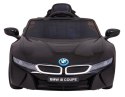 BMW I8 Lift Auto na akumulator Czarny + Pilot + Wolny Start + 3-pkt pasy + MP3 USB + LED