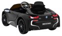 BMW I8 Lift Auto na akumulator Czarny + Pilot + Wolny Start + 3-pkt pasy + MP3 USB + LED