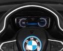 BMW I8 Lift Auto na akumulator Czarny + Pilot + Wolny Start + 3-pkt pasy + MP3 USB + LED